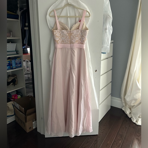 Pink Long Gown - Picture 2 of 2